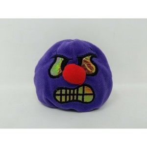 Silly Slammers Knuckles Design #2 Beanbag Purple Angry VTG 1998 90s Toy Not Work